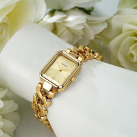 Женские часы CIVO 3006, прямоугольные, из нержавеющей стали (3128)