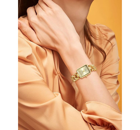 Жіночий годинник CIVO 3006, прямокутний, з нержавіючої сталі (3128)