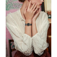 Жіночий годинник CIVO 6260 зі шкіряним ремінцем та маленьким циферблатом 25 мм (4078)