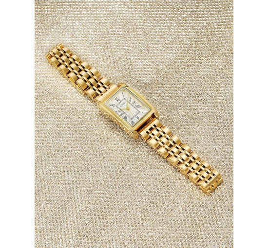 Жіночий годинник CIVO 9299, Vintage Square з нержавіючої сталі аналоговий кварцовий, золотий (4083)