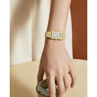 Женские часы CIVO 9299, Vintage Square из нержавеющей стали аналоговые кварцевые, золотые (4083)