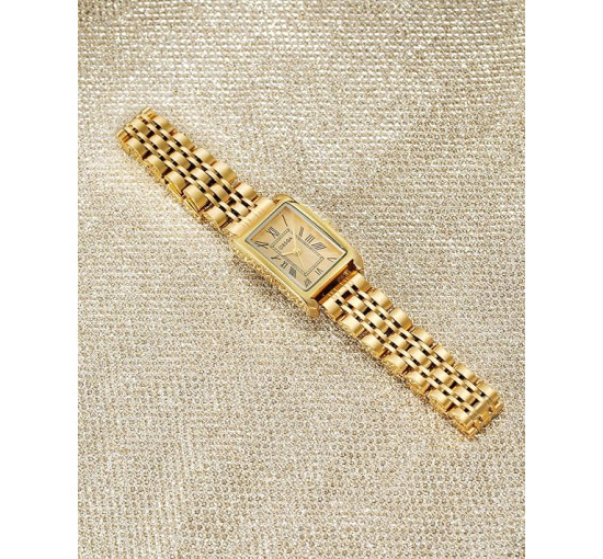 Жіночий прямокутний кварцовий наручний годинник CIVO Montre Femme 9299L, золотий (4088)