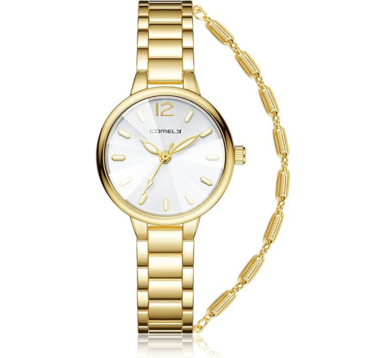 Жіночий водонепроникний маленький годинник CIVO 2034 з нержавіючої сталі з ремінцем (3156)