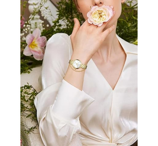 Жіночий водонепроникний маленький годинник CIVO 2034 з нержавіючої сталі з ремінцем (3156)