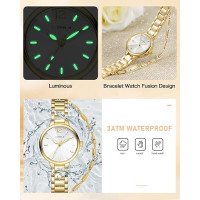 Жіночий водонепроникний маленький годинник CIVO 2034 з нержавіючої сталі з ремінцем (3156)