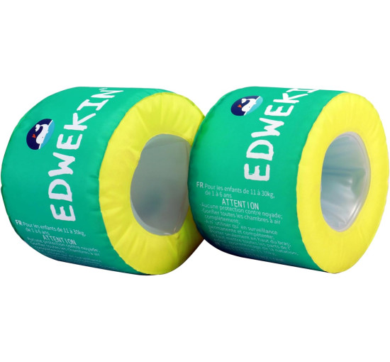 EDWEKIN Надувні крила для дітей з пінопластовою серцевиною та тканинною поверхнею, м'ятно-зелений (5160)