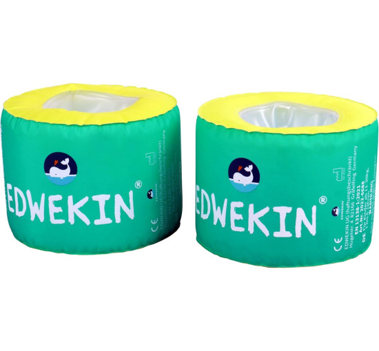 EDWEKIN Надувні крила для дітей з пінопластовою серцевиною та тканинною поверхнею, м'ятно-зелений (5160)