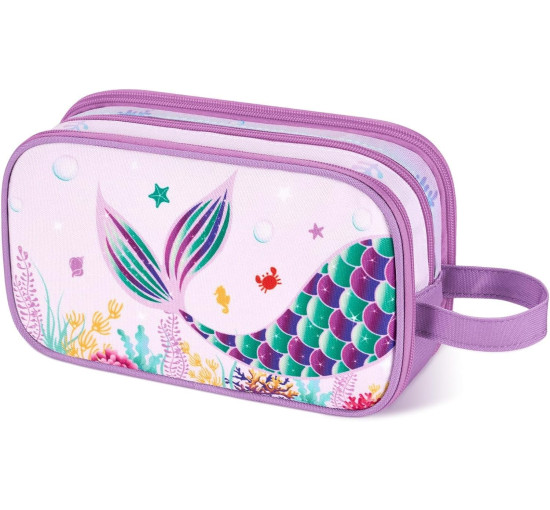 WAWSAM Дитяча туалетна сумка "Русалка" для дівчаток, рожевий (5130)
