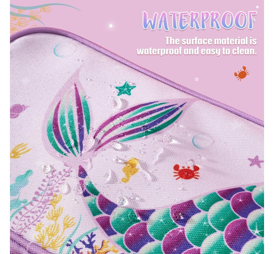 WAWSAM Дитяча туалетна сумка "Русалка" для дівчаток, рожевий (5130)