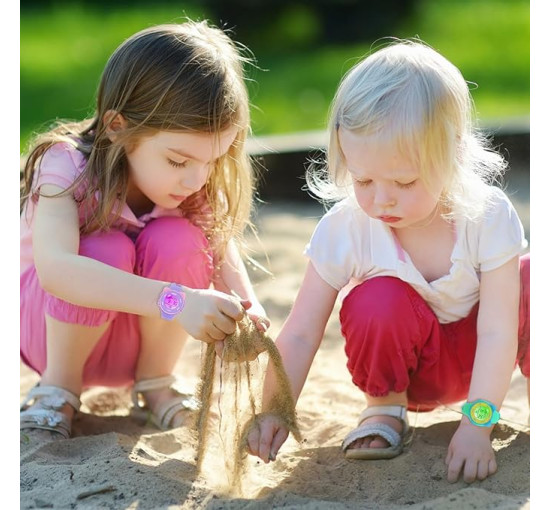 Дитячій цифровий годинник Juboos MR-2206, фіолетовий (4122)