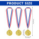 Набір з 12 медалей EBKCQ BTGS2308141, золота медаль для дітей (2192)