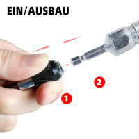 Набор для очистки седел и валов форсунок CCLIFE 8132, 4 предметов, со стальными проволочными и нейлоновыми щетками (0082)