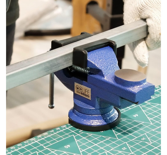 Паралельні сталеві лещата CCLIFE із захисними рукавами, верстачні лещата 50/70 мм (0083)