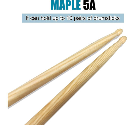 Пед для гри на барабанах GLEAM DPS-01 із залізною стійкою для барабанів, 12-дюймовий комплект безшумних педів, чорний (2108)