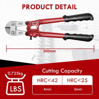 Профессиональный болторез CCLIFE Cr-Mo 300 мм (0039)