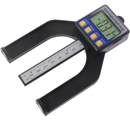 Цифровий глибиномір NGCG цифровий інструмент для вимірювання висоти та глибини для фрезерного верстата (0176)