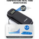 Дорожній футляр для охолодження інсуліну YOUSHARES з дисплеєм температури, футляр для ліків з 2 пакетами з льодом, схваленими TSA (2084)