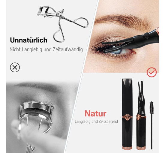 Електричні щипці WAONIQ для завивки вій 2-в-1 (4158)