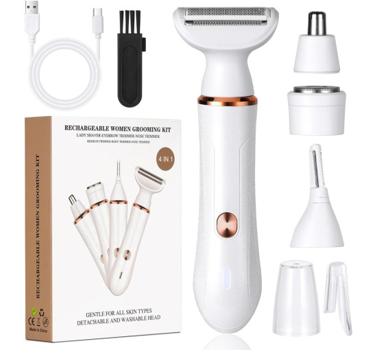 Електрична жіноча бритва ACWOO 4в1 для жінок (2127)
