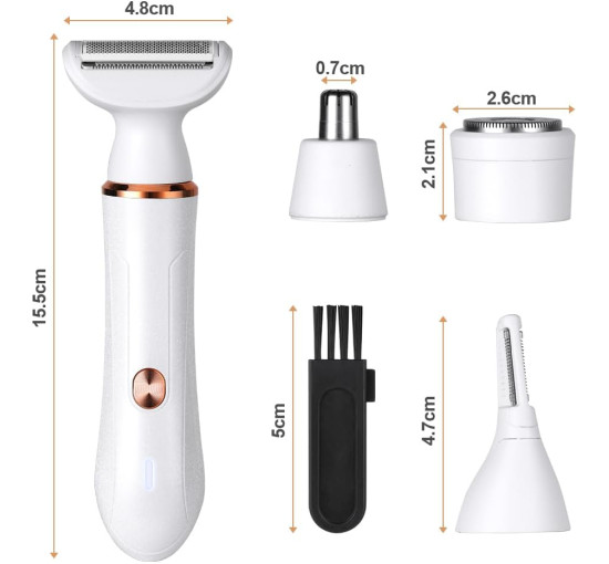 Електрична жіноча бритва ACWOO 4в1 для жінок (2127)