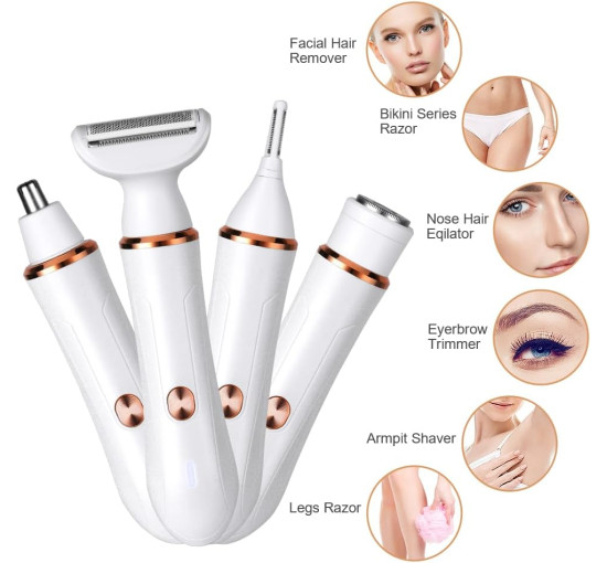 Електрична жіноча бритва ACWOO 4в1 для жінок (2127)