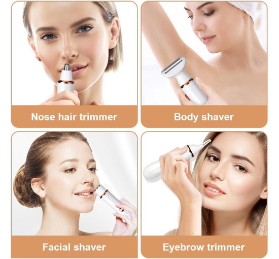 Електрична жіноча бритва ACWOO 4в1 для жінок (2127)