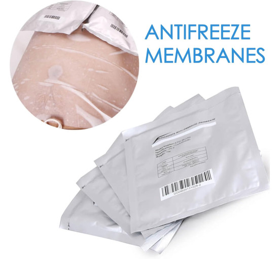 Кріогенні компреси Lazzybeauty медичного класу для кріоліполізних пристроїв, 27 x 30 см, 70 г (2159)