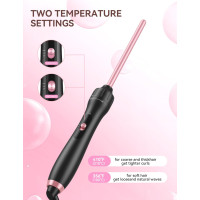 Керамическая плойка LANDOT, 9 мм, до 210°C, розовое золото (5057)