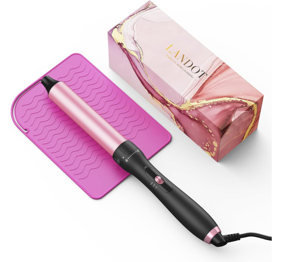 LANDOT Щипці для завивки волосся HC528-32, 32 мм, рожеве золото (5059)