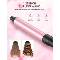 LANDOT Щипцы для завивки волос HC528-32, 32 мм, розовое золото (5059)