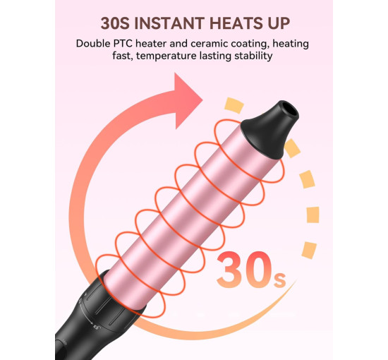 LANDOT Щипці для завивки волосся HC528-32, 32 мм, рожеве золото (5059)