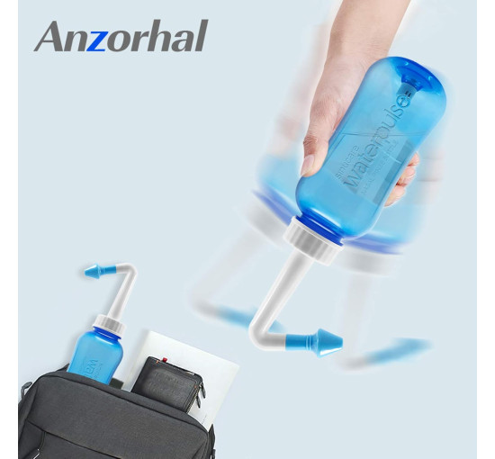 Набір для промивання пазух носа Anzorhal YT-300, синій (4089)