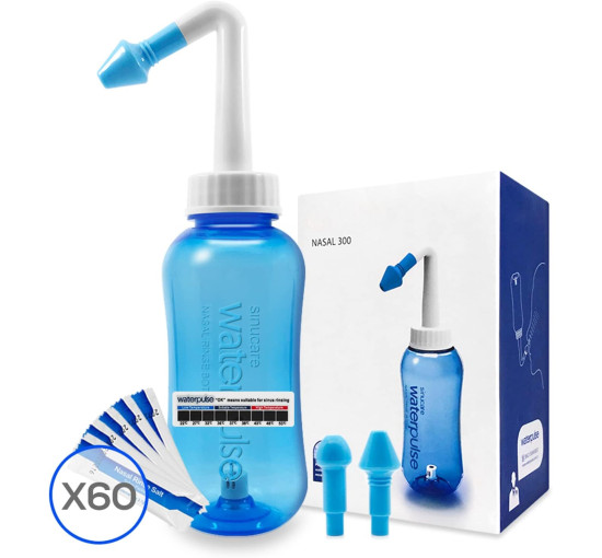 Набір для промивання пазух носа Anzorhal YT-300, синій (4089)