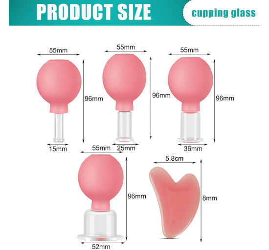 Набір банок для домашнього використання Aicharynic 4 шт, вакуумні, оригінальні (0002)