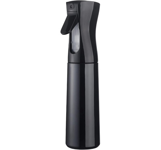 Пляшка ZHIYE для розпилення води, для волосся, чорна (4091)