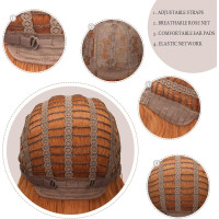 Оранжевые парики для женщин FESHFEN 22 дюйма, синтетический парик для ежедневной косплей (0098)