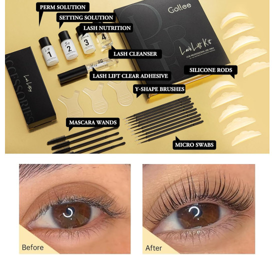 Професійний набір GOLLEE Z20-US для напівперманентного ламінування брів (4163)