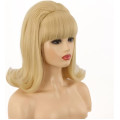 Ретро перука для жінок FVCENT ретро стиль «вулик» вінтажний вигляд зачіска «вулик боб» у стилі 60-х років, блонд (2025)