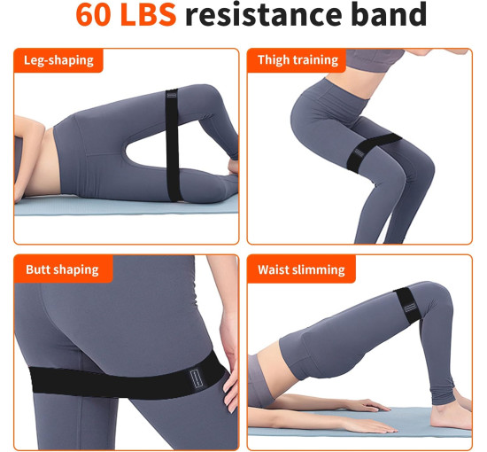 Тренажер для вправ м'язів стегон та тазового дна JICHFU T-001, чорний (4112)