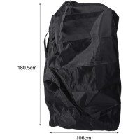 Doukesh Водонепроницаемая сумка для коляски sdfgh8 и сумка для переноски колясок, черный (5133)