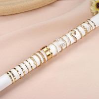 FASACCO Набір золотих прикрас, золотого намиста та браслета (5179)