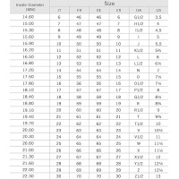 Flongo Мужское обручальное кольцо Fongo FLG38P00149 с титановым покрытием, черный (5031)