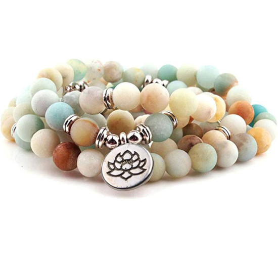 GVUSMIL браслет з натурального дорогоцінного каміння, без застібки (5178)