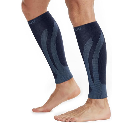 Компресійні бандажі CAMBIVO 2 пари для чоловіків та жінок, темно-сині (3006)