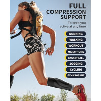 Компресійні бандажі CAMBIVO для чоловіків та жінок, сірі (3007)