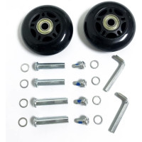 LOTOWELZON пара сменных колес ATXDE080 60 мм толщина 18 мм с 8 мм для чемодана (5071)