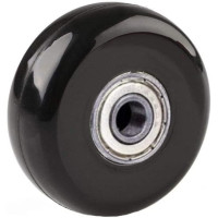 LOTOWELZON Запасні колеса для валізи OD40*THK18мм/1.57*0.7дюйма з підшипниками 8 мм, чорні (5073)