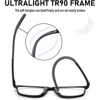 Набір MMOWW DEL030-3PC1.0 із 3 окулярів для читання, оправа TR90 (3154)