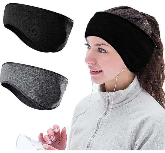 Набір із 2 жіночих спортивних пов'язок BOYATONG на голову, для бігу, пробіжок, походів, їзди на велосипеді та мотоциклі (2021)