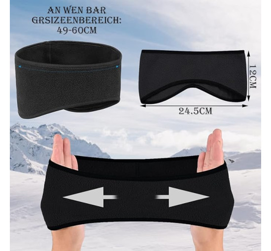 Набір із 2 жіночих спортивних пов'язок BOYATONG на голову, для бігу, пробіжок, походів, їзди на велосипеді та мотоциклі (2021)